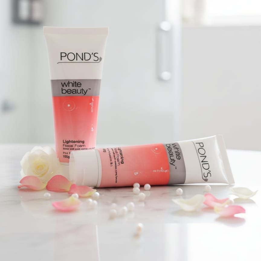 Pond’s White Beauty Face Wash – 150g Brightening Daily Cleanser for Radiant Skin | Gentle Liquid Formula